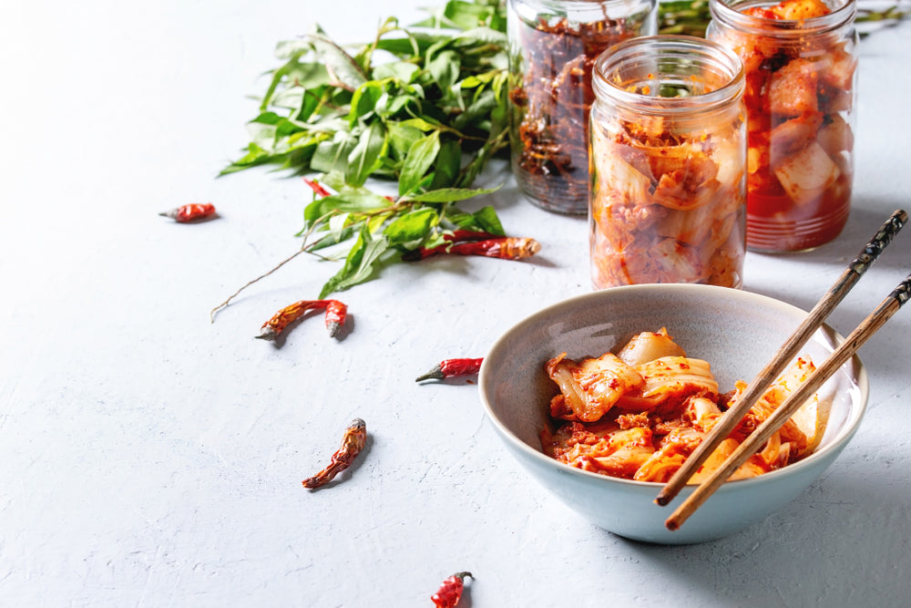 Kimchi fermented food for gut health